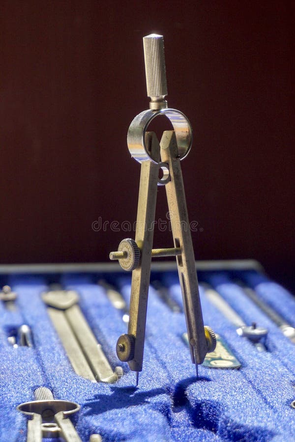 Drawing equipment stock image. Image of designer, compass 237061561
