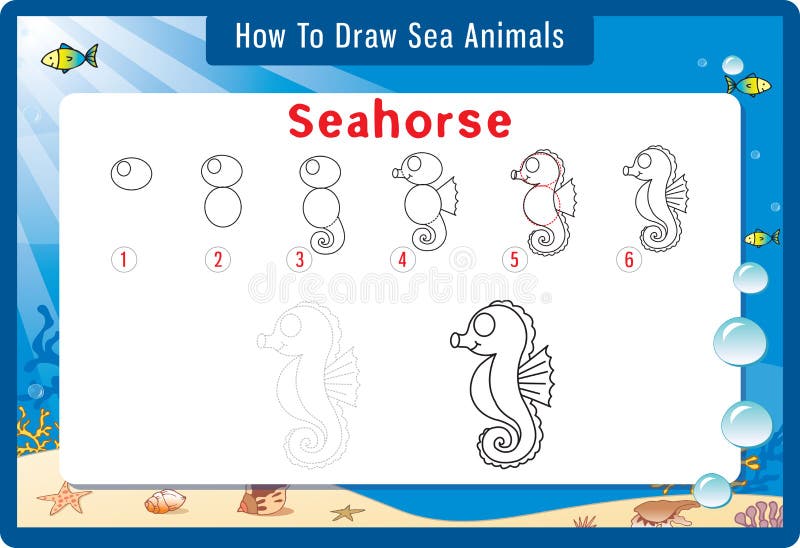 Drawing Lesson for Children. Step by Step Repeats the Picture Stock Vector - Illustration of digit, coloring: 179821039 Drawing Lesson for Children. Step by Step Repeats the Picture Stock Vector - Illustration of digit, coloring: 179821039