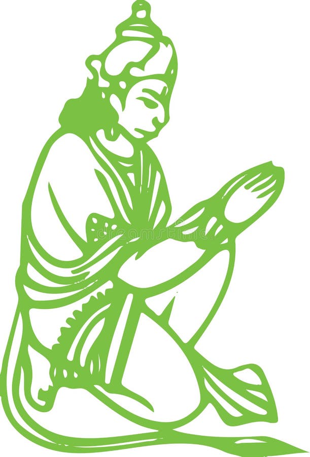ArtVoyage The Ramayana Effect? Lord Hanuman Pencil Sketch, 53% OFF