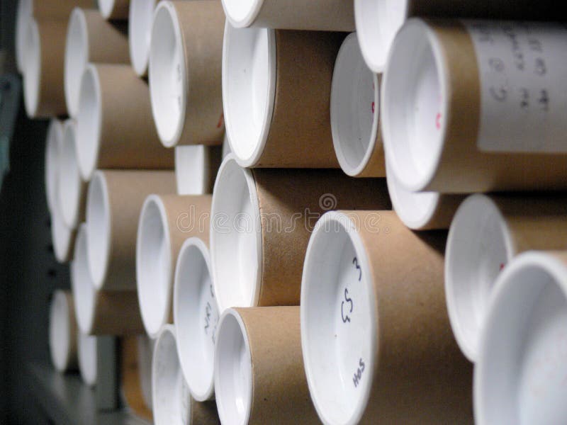 Drawing tubes stock photo Image of holders rack caps 5303426
