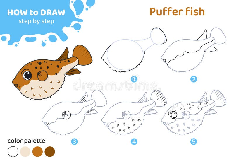 Fish Drawing Step by Step - Smiling Colors