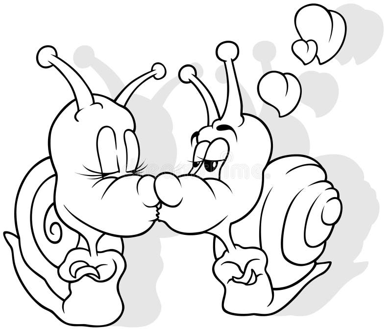 Amorous Snails Stock Illustrations 5 Amorous Snails Stock Illustrations, Vectors & Clipart