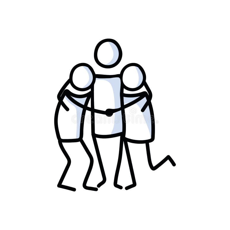 Hug Stick Figure Stock Illustrations – 353 Hug Stick Figure Stock  Illustrations, Vectors & Clipart - Dreamstime