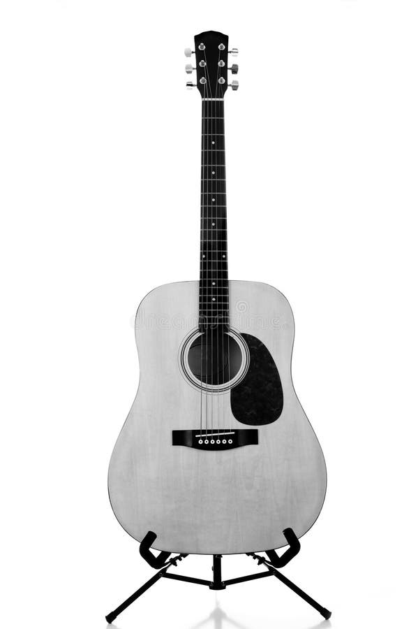 Dreadnought Guitar on White