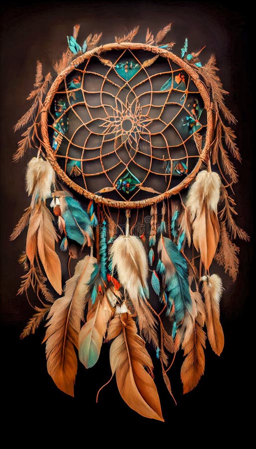 Dream Catcher Black Background Stock Illustrations 2,029 Dream