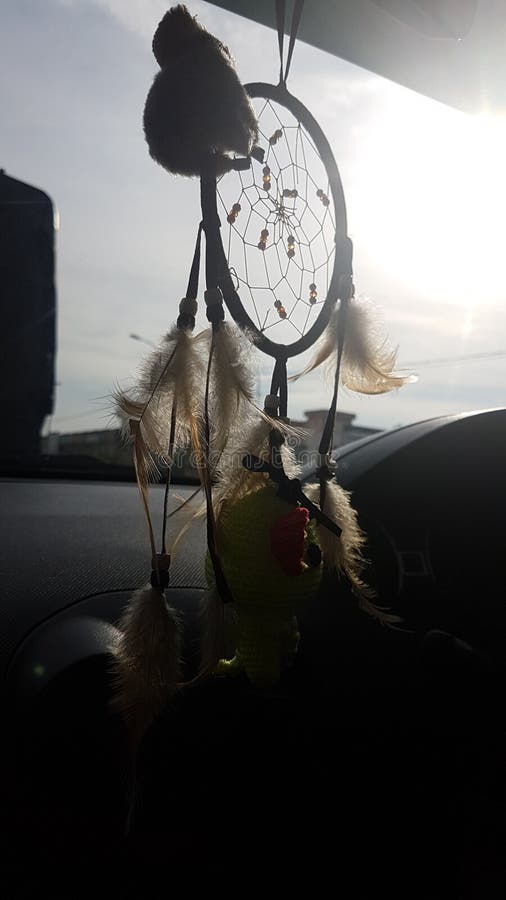 Dream Catcher with the Sun royalty free stock image Dream Catcher with the Sun royalty free stock image