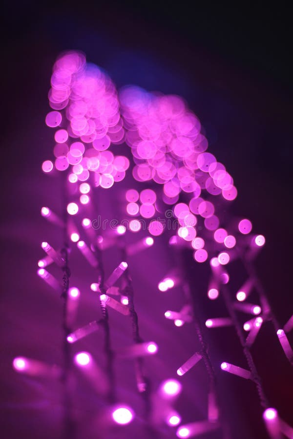Dream lights stock image. Image of violet, color, blurred 36254351