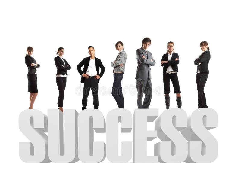 Dream Team Success royalty free stock photography Dream Team Success royalty free stock photography