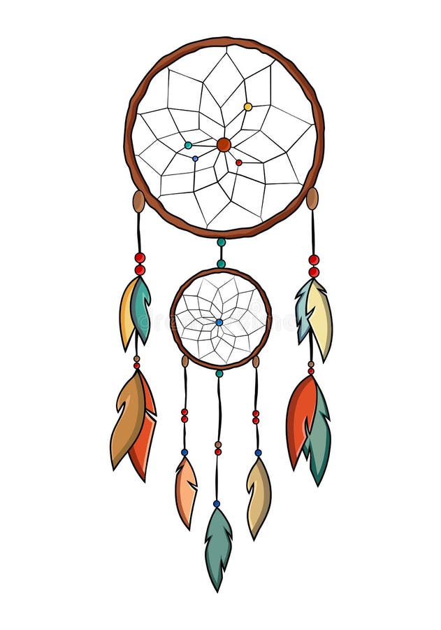 Dreamcatcher illustration de vecteur Dreamcatcher illustration de vecteur