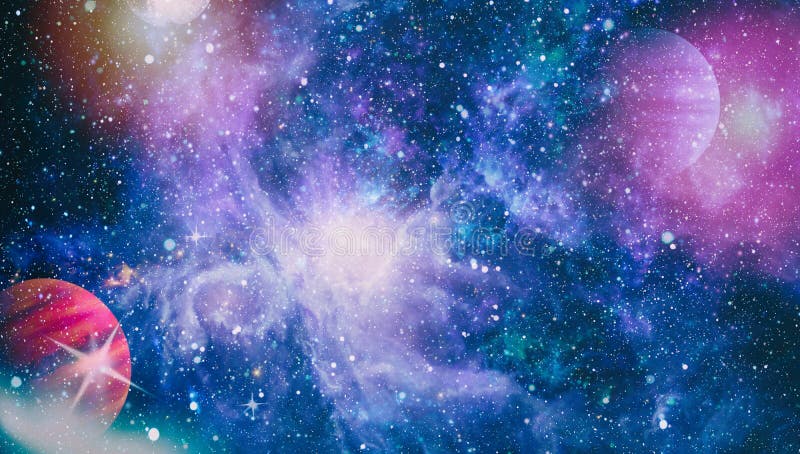 Dreamscape Galaxy. Deep Space. Science Fiction Fantasy in High Resolution  Ideal for Wallpaper. Elements of this Image Furnished by Stock Photo -  Image of creation, astrology: 172653010