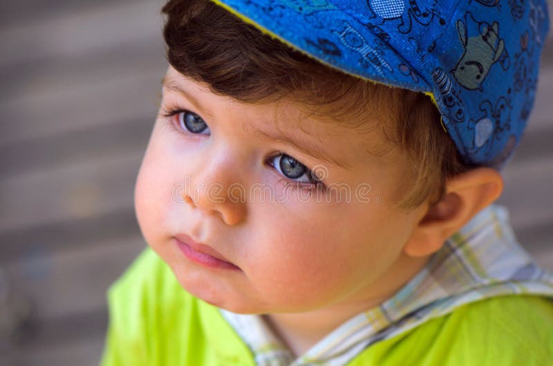 Dreamy child royalty free stock photography