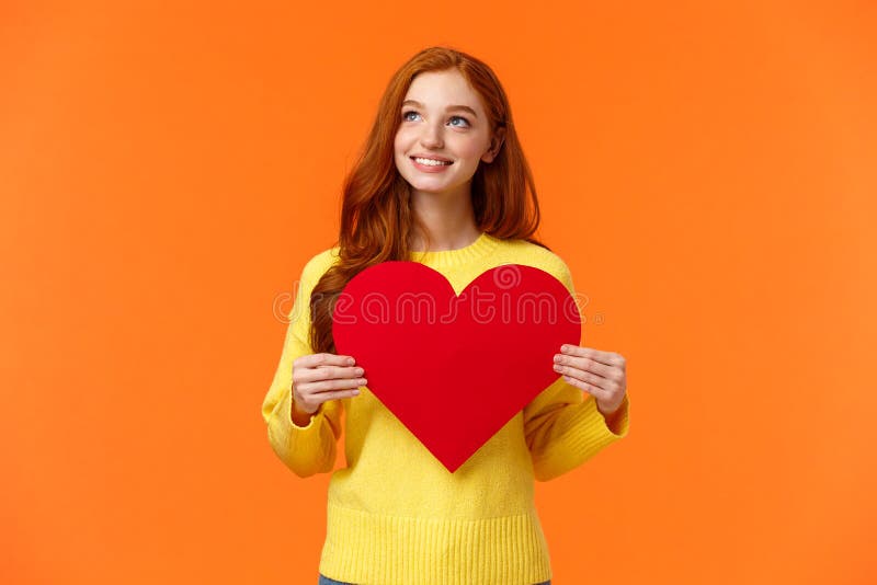 Dreamy And Cute Lovely Feminine Redhead Woman In Sleep