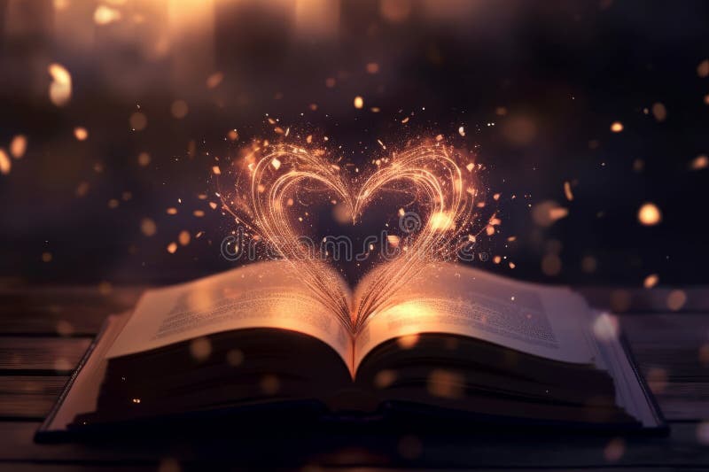 Mystery Open Book With Shining Pages Fantasy Book With Magic Light Sparkles  And Stars Vector Illustration Stock Illustration - Download Image Now -  iStock