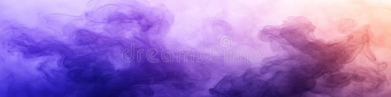 Dreamy Lavender och Blush Color Gradient Swirling Smoke eller Ink i vattenabstrakt bakgrund royaltyfri illustrationer
