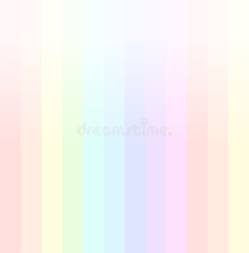 Rainbow Background in Pastel Colours Stock Vector - Illustration of spring,  spectrum: 108435678