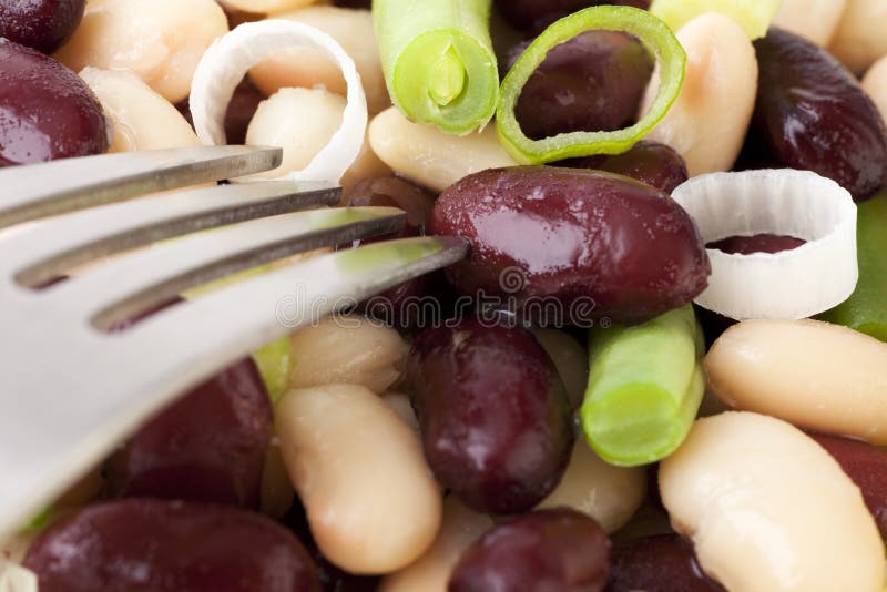 Drei Bohnen-Salat-Abschluss Oben Stockfoto - Bild von gesund, frisch ... Drei Bohnen-Salat-Abschluss Oben Stockfoto - Bild von gesund, frisch ...