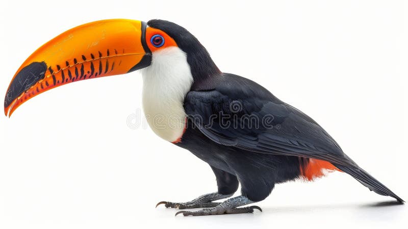 Drei farbenfrohe Vögel auf einem Waldzweig lizenzfreie stockfotografie