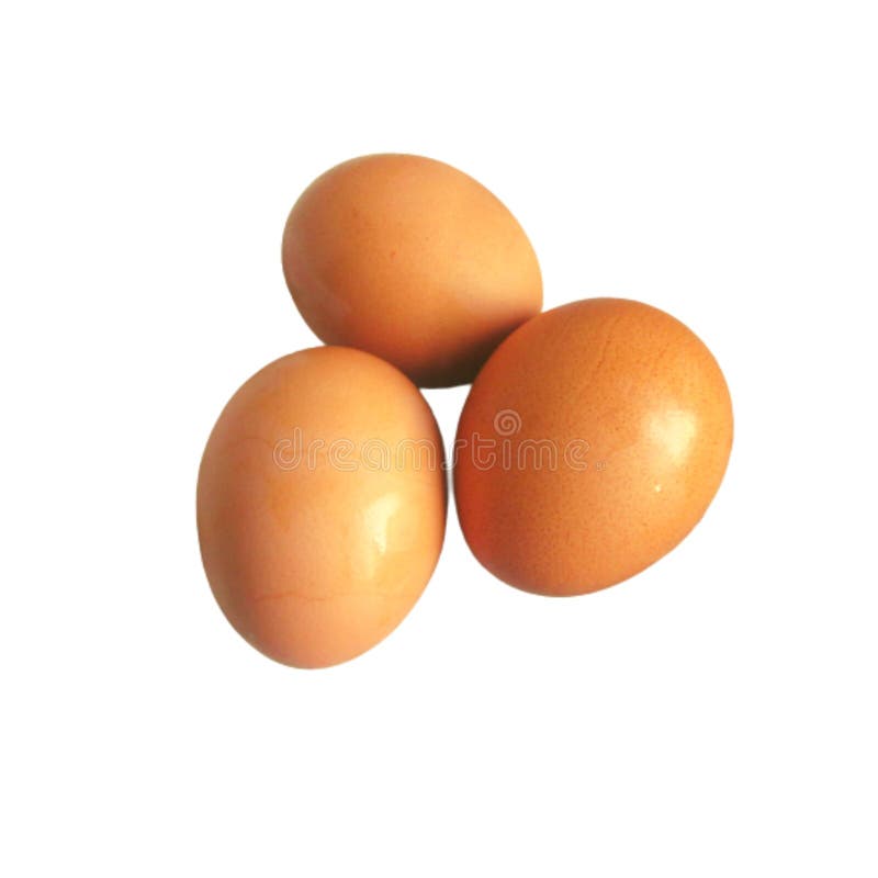 Three brown large eggs. These eggs are perfect for food-themed designs. Three brown large eggs. These eggs are perfect for food-themed designs.