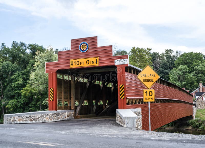 Dreibelbis Station Covered Bridge, Berks County, Pennsylvania