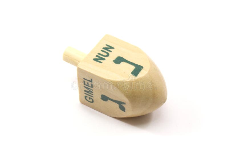 dreidel деревянное стоковое изображение dreidel деревянное стоковое изображение