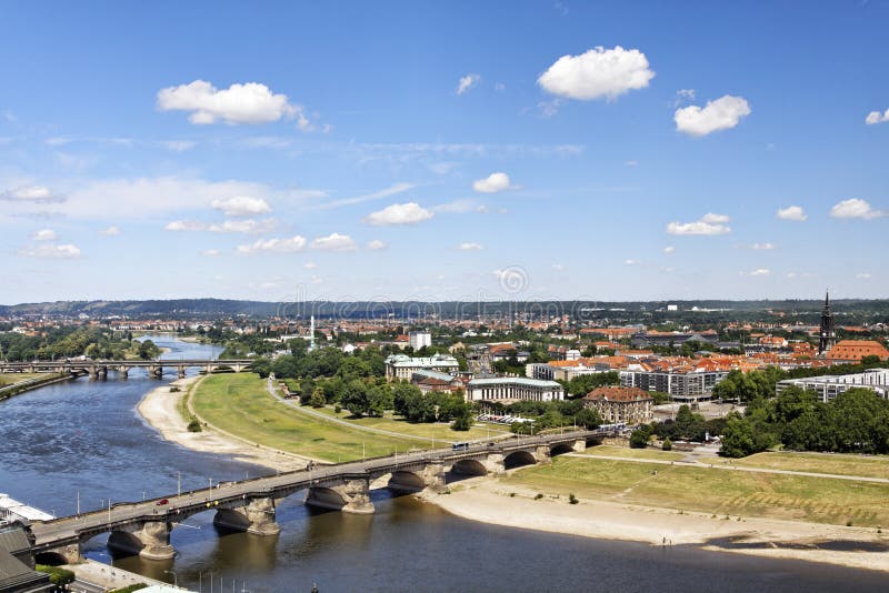 Dresden stock image. Image of residential, weather, panorama 20890483