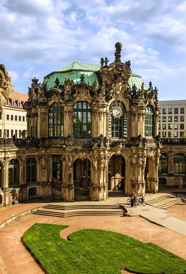 Dresden Zwinger Museum Building, Germany Editorial Photography Image
