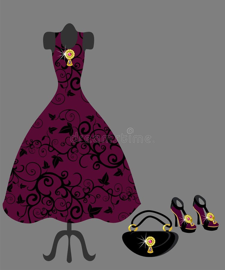 Dress and accessories