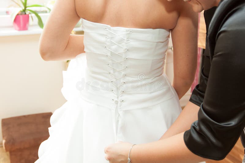 Dressup Wedding Dress for Bride Stock Image Image of marriage