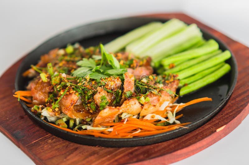 Dressed Salad Pig of Thailand Stock Photo Image of nutritious, cafe