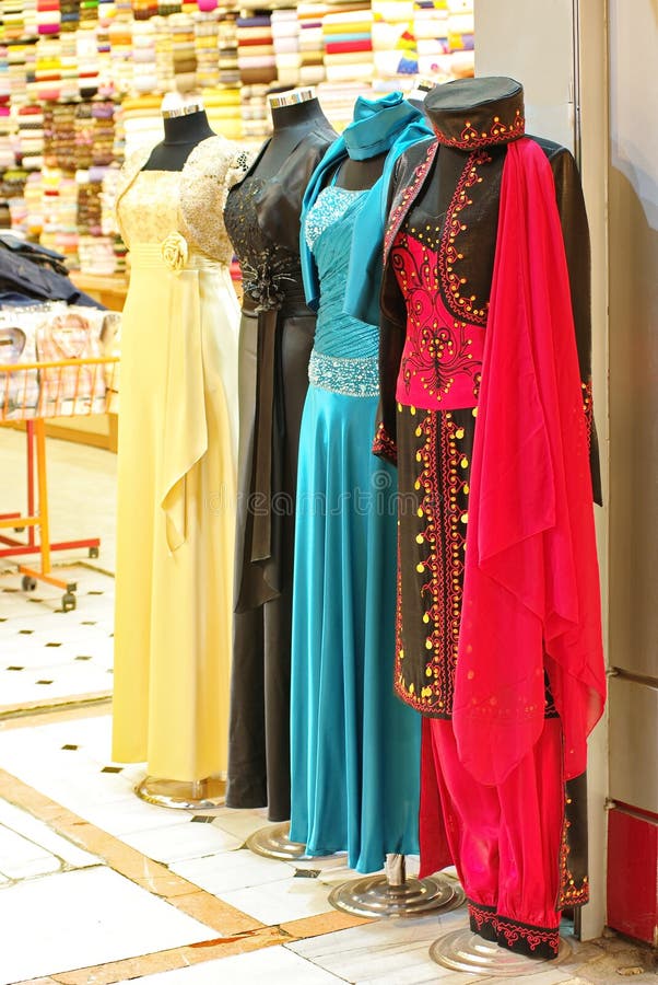 Turkish dresses stock image. Image of shop, embroidery 41997131