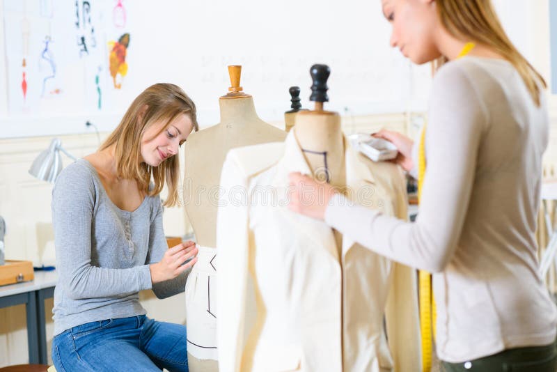 Dressmakers in Training Class Stock Photo Image of manufacturing
