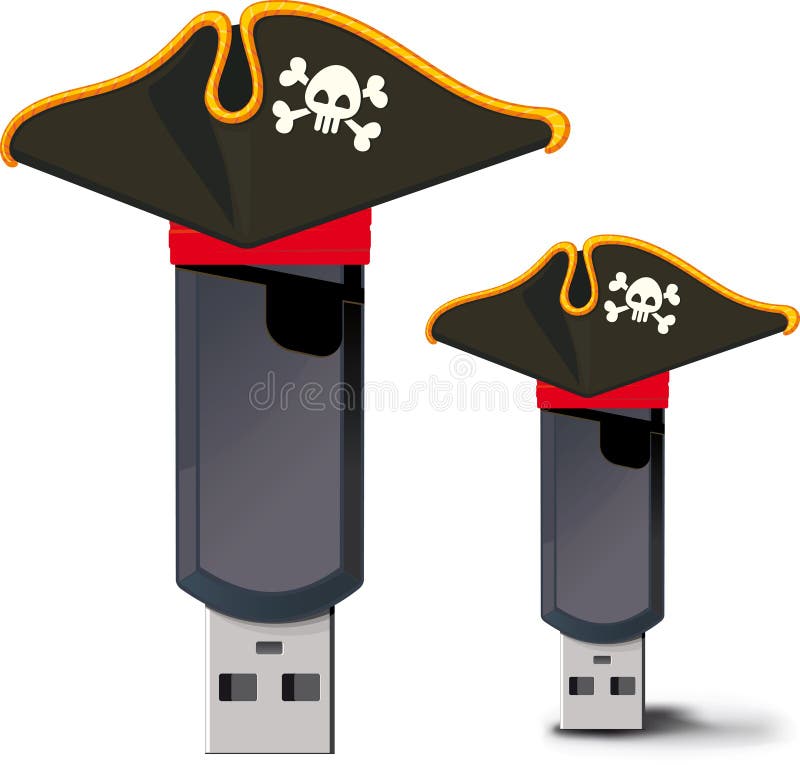 drevexponeringen piratkopierar usb vektor illustrationer drevexponeringen piratkopierar usb vektor illustrationer