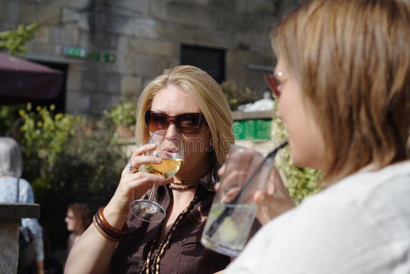 dricka vänner arkivbild dricka vänner arkivbild