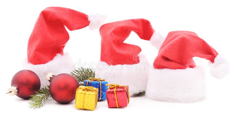 Drie Kerstmis GLB met speelgoed stock afbeelding Drie Kerstmis GLB met speelgoed stock afbeelding