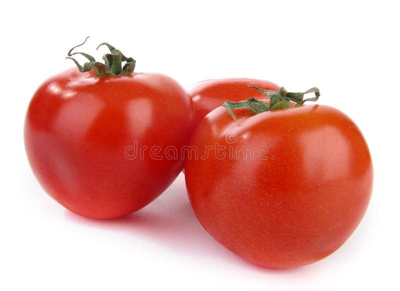 Drie tomaten royalty-vrije stock afbeelding Drie tomaten royalty-vrije stock afbeelding