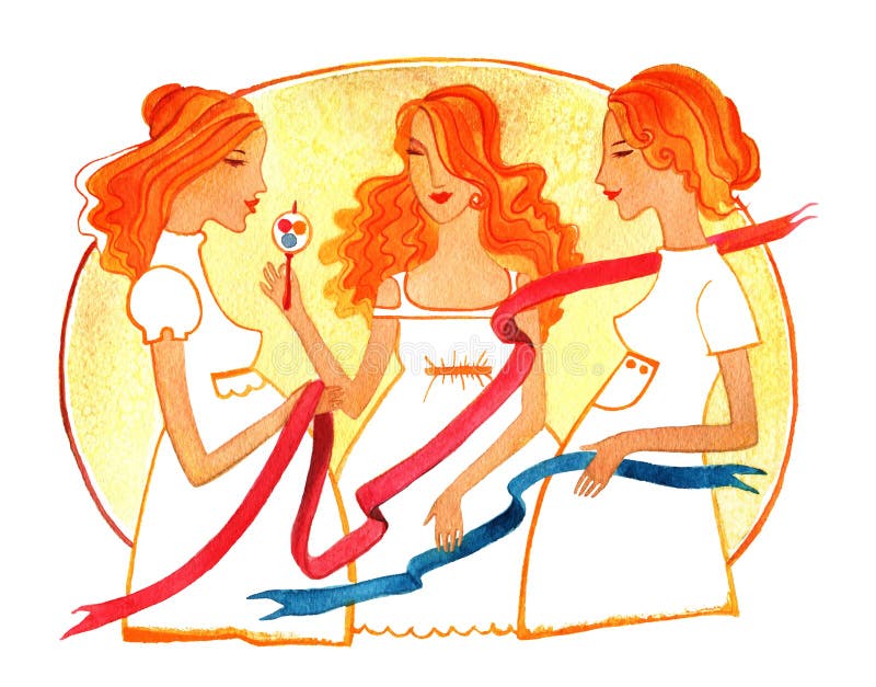 Drie zwangere vrouwen vector illustratie Drie zwangere vrouwen vector illustratie