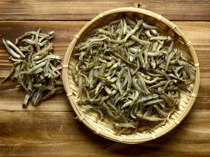 Dried anchovies stock image. Image of bilis, uncooked 18308815