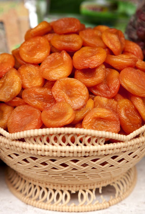 Dried apricots stock image. Image of healthy, color, textured 24315491