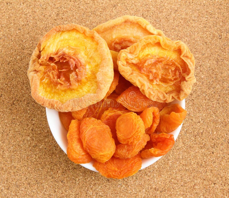 Dried apricots and peaches stock photo. Image of group 31513582