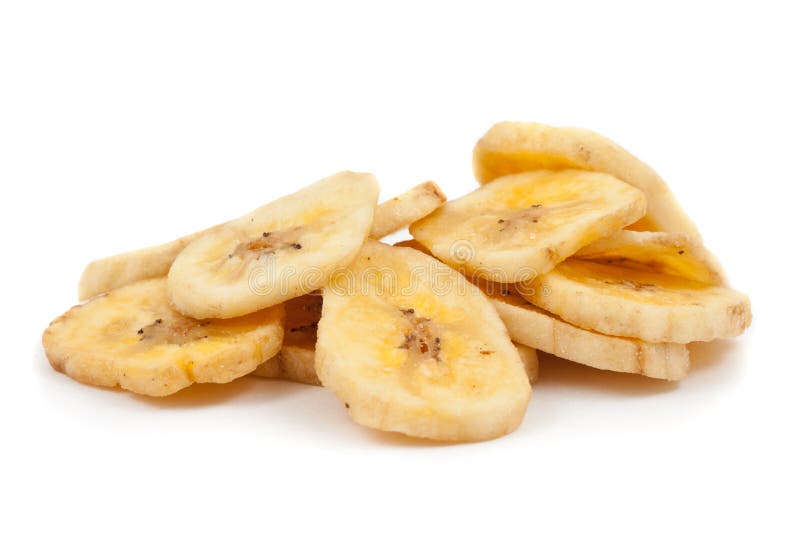 Dried banana slices stock image. Image of food, protein 16807775