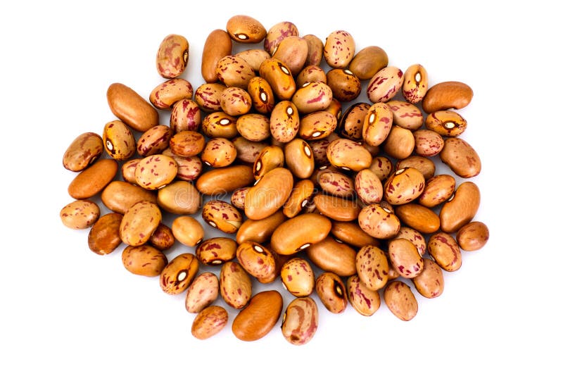 Dried Beans on White Background Stock Photo Image of food, kidney