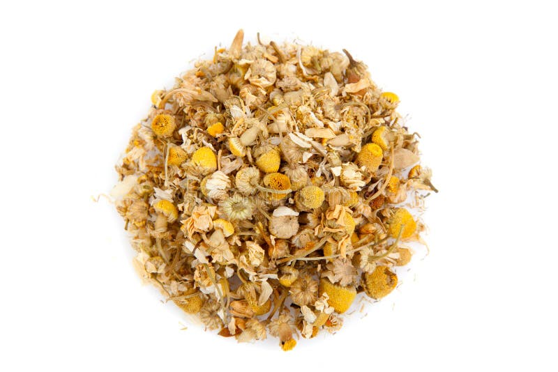 Dried chamomile tea