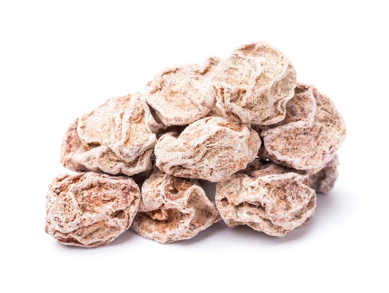 Dried Chinese Plum Isolated Stock Image Image of plum, asian 36869575