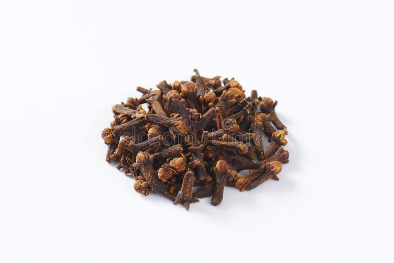 Dried cloves stock image. Image of brown, healthy, flavoring 57609405