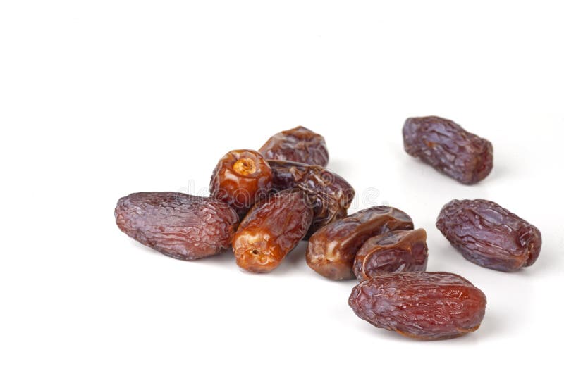 Dried Dates Isolated on White Stock Photo Image of white, sweet 240202922