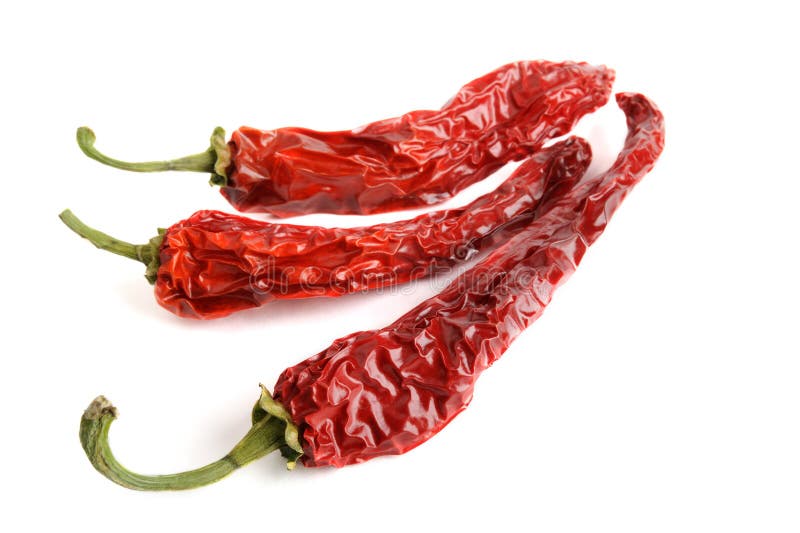 Dried dhili peppers