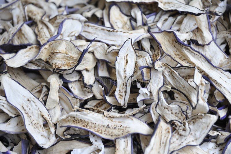 Dried Eggplant stock image. Image of harvested, background 21801371