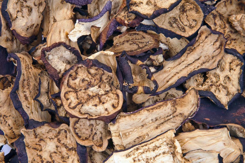 Dried eggplant stock image. Image of harvest, crop, halffinished 37560707