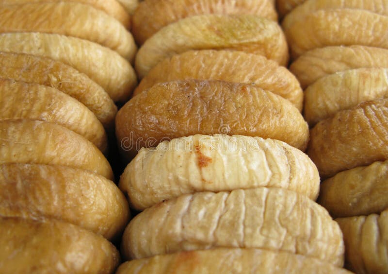 Dried figs full frame