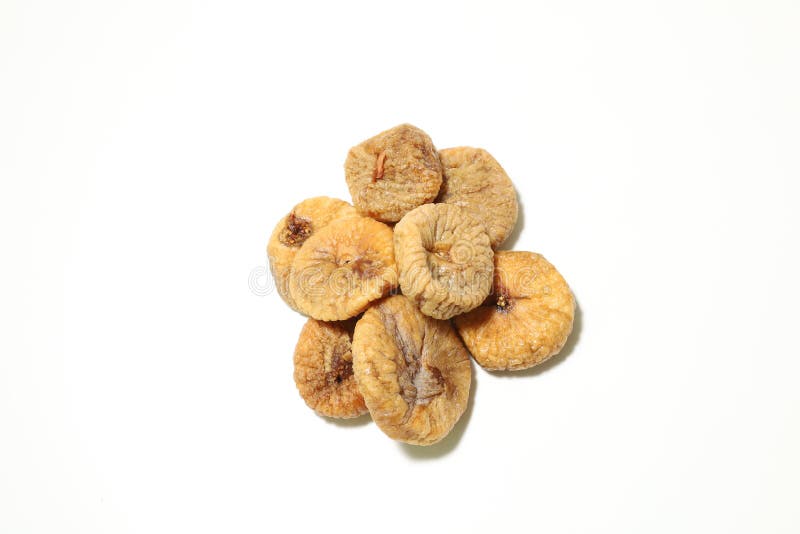 Dried Figs in a White Background Stock Photo Image of sweets, dried